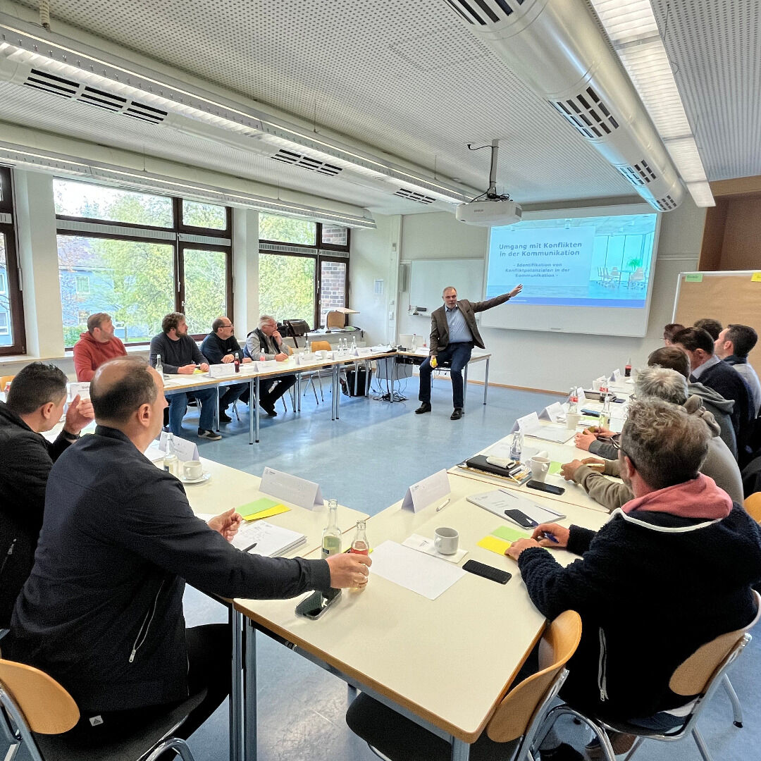 Schwierige Gespräche mit Kunden und Mitarbeitenden. - Erweiterung des Fachbauleiterseminars